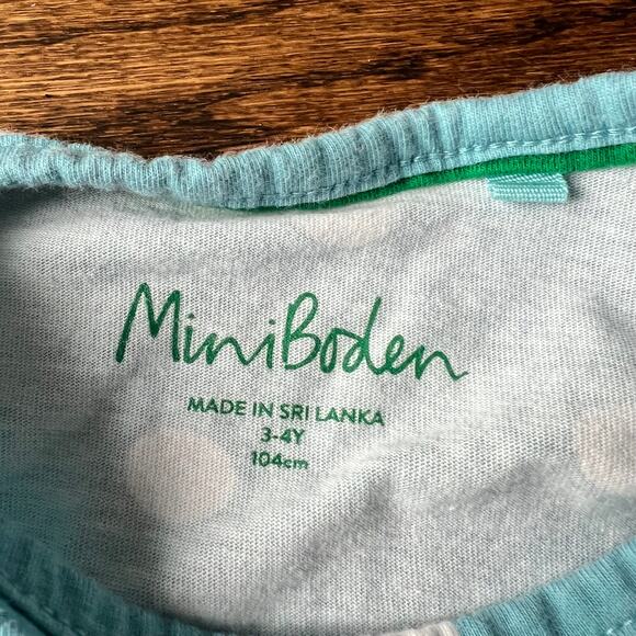 Mini Boden Santa Applique Christmas Lift the Flap Long Sleeve Shirt - 3-4 years - Picture 4 of 4